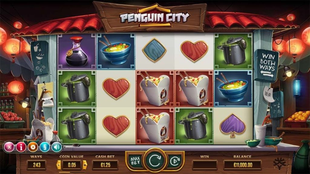 penguin city slots